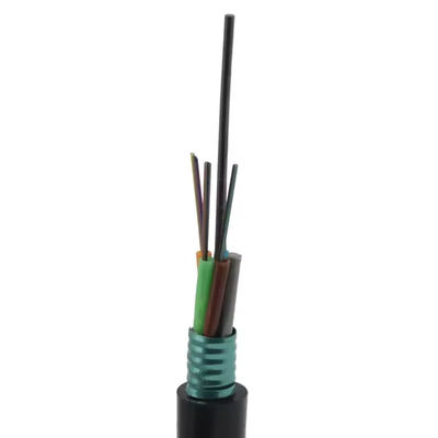 24 Core Outdoor Loose Tube Stranded Direct Buried GYTS Communication Cable Armoured Optical Fiber Cable