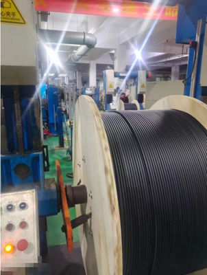 12 16 24 48  Core Fiber Optic Cable GYTA53 Direct Burial Double Sheath And Armored Outdoor Optical Fiber Cable