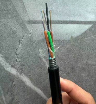 PSP Flexibility 24Cores Outdoor GYTS G652D Fiber Optic Cable For Aerial