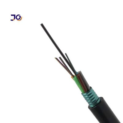 Single Mode Underground Fiber Optic Cable with Black Double Jacket