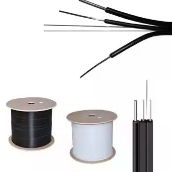 G657a1 G657a2 LSZH Jacket FTTH Indoor Outdoor Drop Cable Fiber Optic Cable
