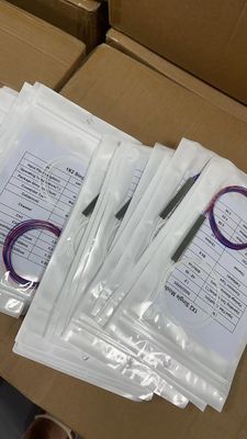 FTTH Mini Steel Tube Bare Plc Splitter 1x2 1x4 1x8 1x16 Fiber Optical Splitter