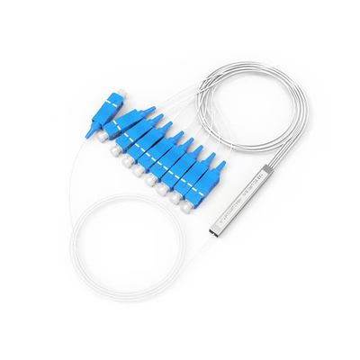FTTH Mini Steel Tube Bare Plc Splitter 1x2 1x4 1x8 1x16 Fiber Optical Splitter