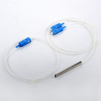 FTTH Mini Steel Tube Bare Plc Splitter 1x2 1x4 1x8 1x16 Fiber Optical Splitter