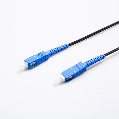 SC UPC SC APC FTTH Drop Fiber Patch Cord SM G657A1 G657a2  10M 30M 50M 100M 200m LSZH