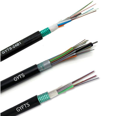 12/24/48/96C Outdoor Aerial Duct GYTS GYFTS Fiber Optic Cable