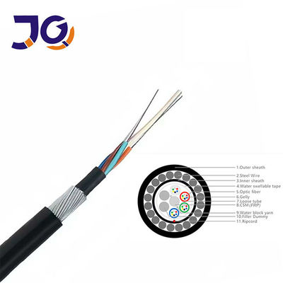 24Core Optical Fiber Cable GYTA33 GYFTY33 Under Water Stranded Armoured Loose Tube Cable