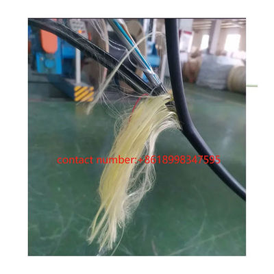 ADSS All Dielectric Self Supporting Fiber Optic Cable 48 Core Span 120m