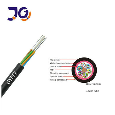 FRP Strength Duct / Aerial Outdoor Fiber Optic Cable For Networking
