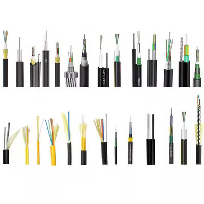 Figure 8 Fiber Optic Cable With Aluminum Tape / Steel Tape Armored Design And Self-Supporting For Harsh Weather Conditions