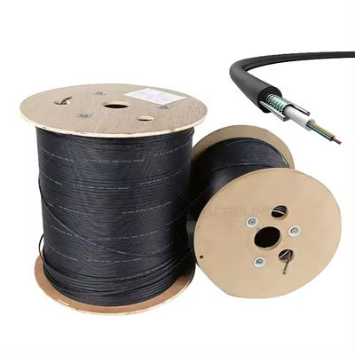 OUTDOOR SINGLEMODE OVERHEAD ARMORED FIBRE OPTICAL CABLE GYXTW 2  6 8 12 CORE FIBER OPTIC CABLE