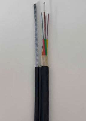 GYFTC8S Figure 8 Armored Fiber Optic Cable Steel Messenger Self Supporting FRP