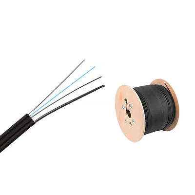 Fiber Optic Cable 1 2 4 Core GJYXCH/GJYXFCH Steel Wire FTTH Drop Cable G657A For Outdoor