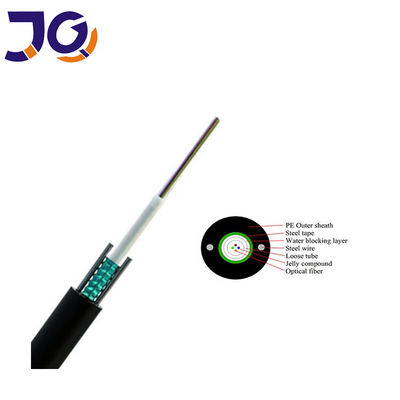 GYFXTS Unitube Central Loose Tube Outdoor Fiber Optic Cable Armored Cable