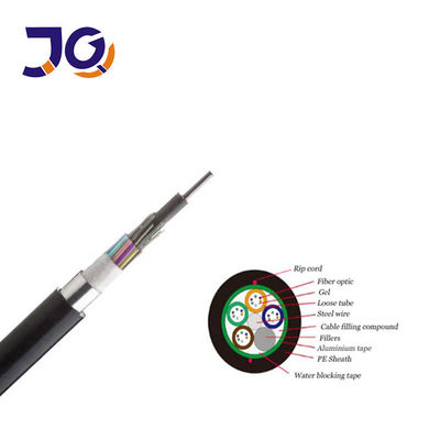 Outdoor Fiber Optic Cable GYTS Armored SM G652D 96 144 288 Core