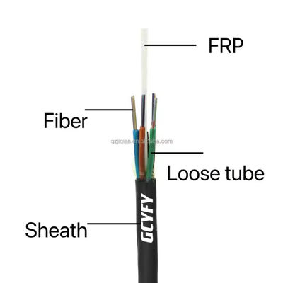 GCYFY Air-Blast Duct Micro Single-Mode Optical Fiber Cables 24 48 96 144 Sizes FTTH