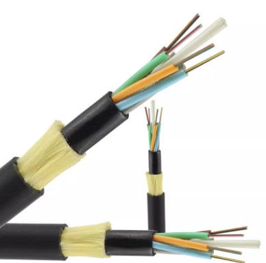Outdoor MultiMode / Single Mode 4 8 12 24 48 Core ADSS Fiber Optic Cable