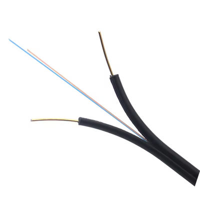 FTTH INDOOR OUTDOOR GJYXCH OPTICAL FIBER DROP CABLE FRP 1 2 4 CORE FIBER OPTIC CABLE