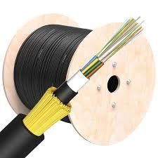ADSS Fiber Optic Cable All Dielectric Self Supporting 48 96 Core 100M Span