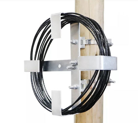 Overhead ADSS Fiber Cable Tower and Pole Use Cable Storage Assembly Brackets