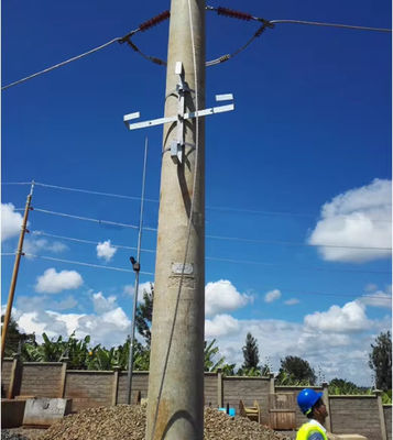 Overhead ADSS Fiber Cable Tower and Pole Use Cable Storage Assembly Brackets