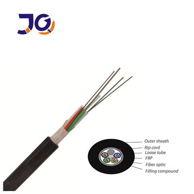 Non-metal Outdoor Fiber Optic Cable GYFTY 144 Core Single Mode G652D