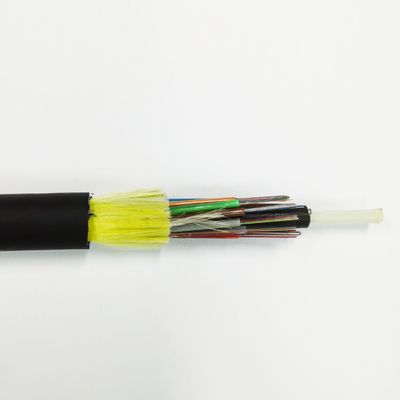 ADSS All Dielectric Self Supporting Fiber Optic Cable Max 96 Core Single Jacket