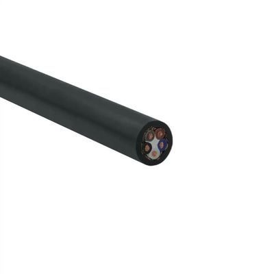 Outdoor Hybrid Fiber PVC LSZH RVVP Cable with 2/3/4/5/6 Cores Cat6 FTP Spiral Shielded Pure Copper Control Signal Cable