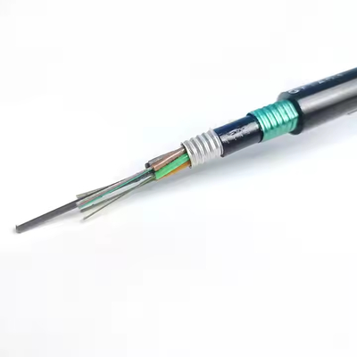 Factory Stock Outdoor Double Armoured GYTS53-96 Cores Fiber Optic Cable Double Jacket G652D Shipped Same Day