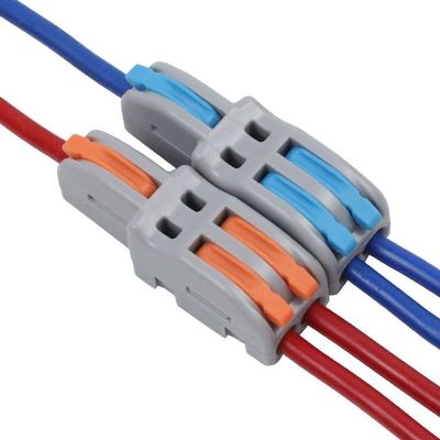 LED Lighting Wire Connector Quick 1-in-2-out Terminal Block 2-in-4-out Wire Splitter 3-in-6-out Terminal Box for Outdoor