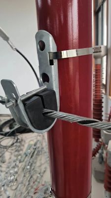 Galvanized Suspension Clamp For ADSS Cable With Top Quality