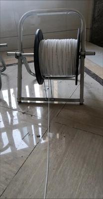 Foldable Optical Fiber Cable Patch Cord Drop Rack Cable Laying Tool Cable Reel Wire Guiding Rack for Monitoring Construction