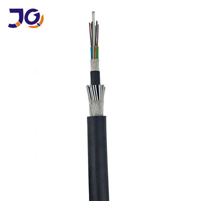 Anti-rodent Underground Fiber Optic Cable Single Mode G652D 48 Core Optical Fiber Cable GYTA33 GYFTY33