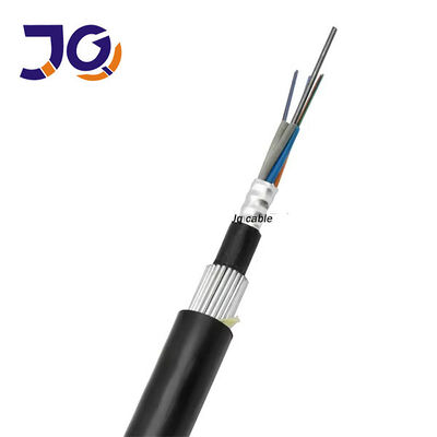 Anti-rodent Underground Fiber Optic Cable Single Mode G652D 48 Core Optical Fiber Cable GYTA33 GYFTY33
