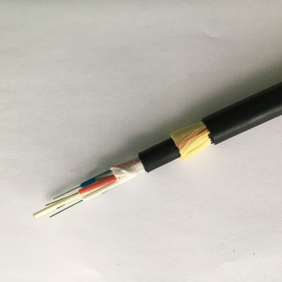 Adss Kevlar Yarn 24 Core Multimode Fiber Optic Cable