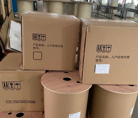 1.0mm Steel Wire G657A G652D 1 2 4 Core Drop Cable