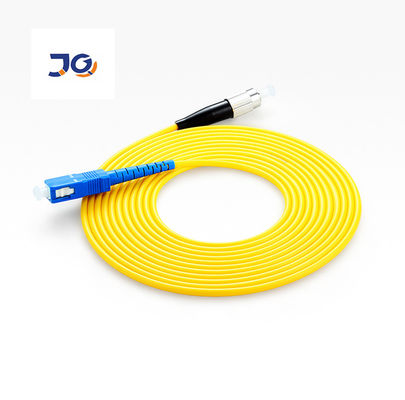 SC APC to SC UPC Fiber Optic Patch Cord 3mm LSZH Single Mode Optical Cable 1m 2m 3m FTTH Jumper