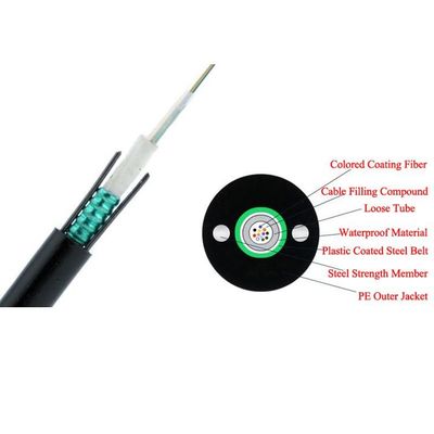 GYXTW 8Core Aerial Fiber Optic Cable