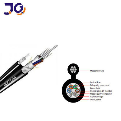 ISO9001 GYTC8A Self Supporting Stranded Loose Tube Fiber Cable