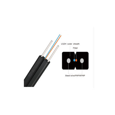 G652D G657A LSZH FTTH Fiber Optic Drop Cable