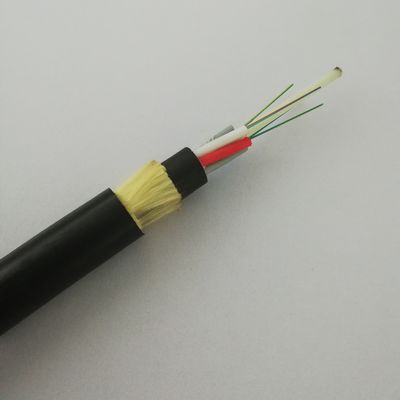 2km  Span 100M PE Jacket Self Supporting Aerial Cable