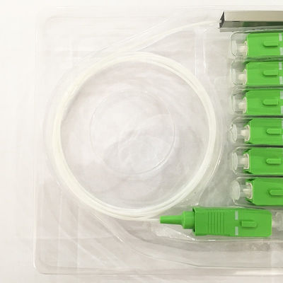 Mini Type 1260-1650mm Bare Fiber Optic PLC Splitter