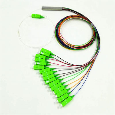 FCC FTTH FTTB FTTX 16 Way Fiber Optic PLC Splitter