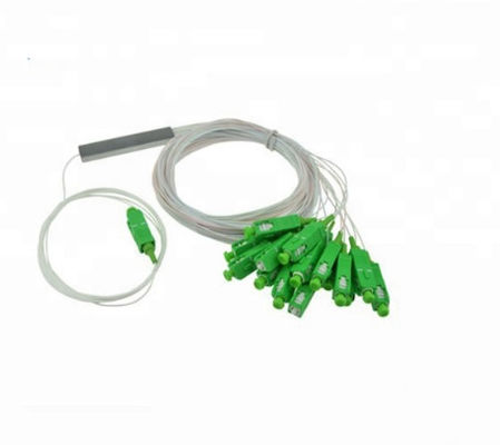 FTTH SC APC Connector 1x2 1x8 Fiber Optic PLC Splitter