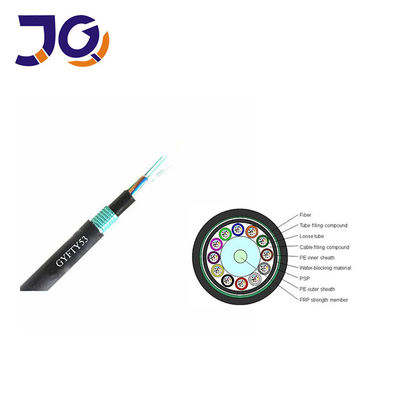GYFTY53 Double Sheath Armored Outdoor Cable Non-Metallic Strength Member Fiber Optical Cable