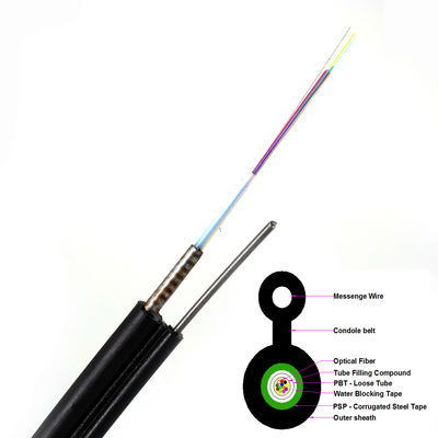 2.0/3.0mm Supporting Wire Figure 8 GYXTC8S Fiber Optic Cable