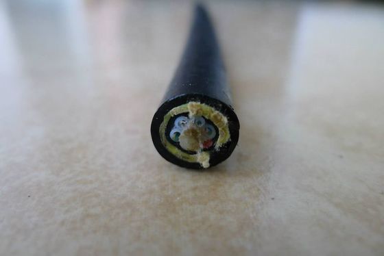 FCC Non Metallic Single Jacket ADSS 12 Hilos ADSS Fiber Optic Cable