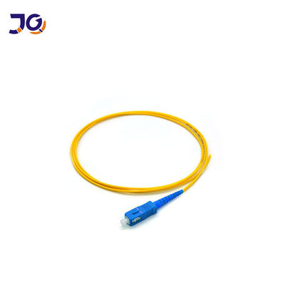 2 Core Single Mode Fiber Optic Pigtail SC UPC SC APC 12 Color Coded Low Loss