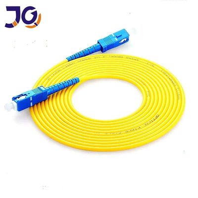 SC/SC Fiber Optic Patch Cord Single Multi Mode Fiber For FTTH 1m 2m 5m 10m
