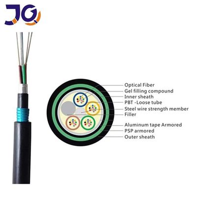 Direct Buried GYTA53 G652D 36 Core Fiber Optic Cable